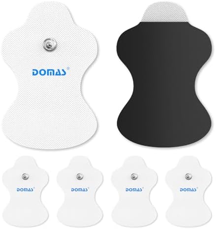 DOMAS 6 Pcs Large TENS Electrode Pads for Omron TENS Units Only
